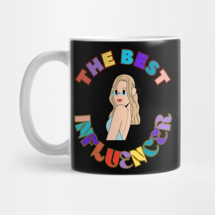 The Best Influencer Internet Social Media Live Streaming Mug